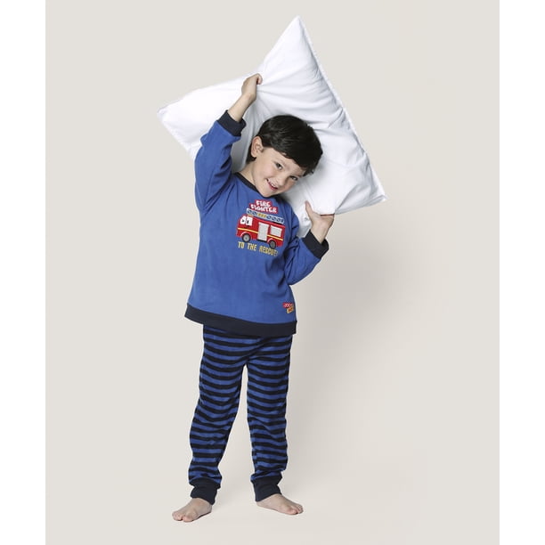 Pijama Micropolar Bomberos Niños | Aventuras Nocturnas