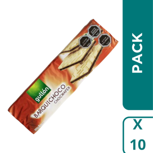 Pack 10 Galletas Barquillo Chocolate Gullon 150 Grs C/U