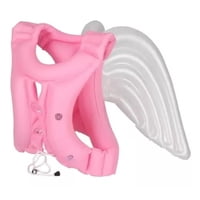 Defensor - Chaleco Flotador Con Alas, Natación, Piscina Talla L Rosado