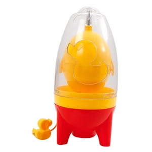 Bothyi - Yema De Huevo Shaker Gadgets Herramienta Hervida Golden Eggs Puller Para Cocinar Hornear Rojo