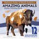 thumbnail image 1 of Libro de Pintura con Pegatinas Animales Asombrosos, 1 of 1