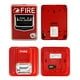 thumbnail image 2 of Alarma de incendios QWORK, sirena estroboscópica cableada con sonido y luz, 105 dB, 2 of 3
