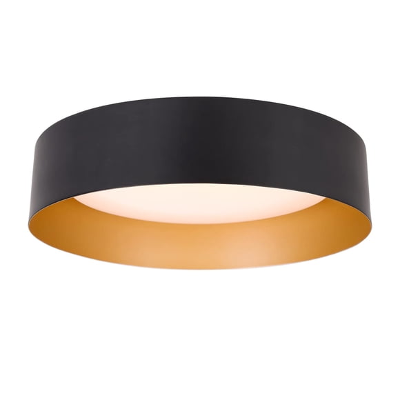 Lámpara de techo Bargeni, montaje empotrado, 32 cm, LED, 18 W, 3000 K, regulable