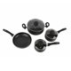 thumbnail image 2 of Batería de Cocina 7 Piezas Cl1738B Aluminio Negro, 2 of 3