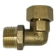thumbnail image 1 of Codo De Bronce He 1/2 - Hi 1/2 , Media Pulgada, Cocina Baño, 1 of 4
