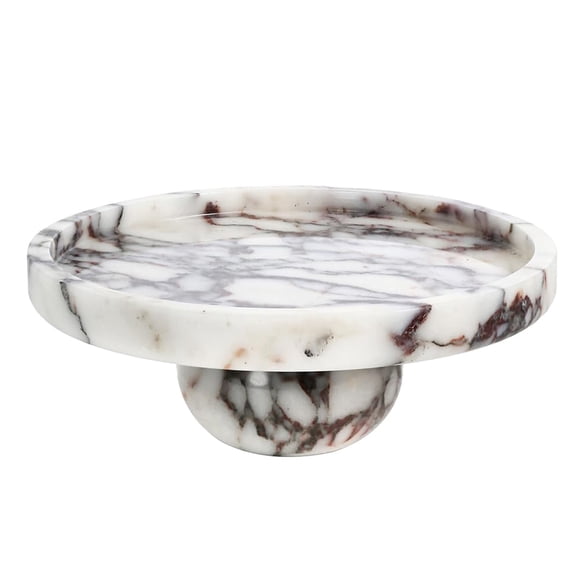 Bandeja Redonda de Mármol FutureStone 18 cm para Mesa de Café