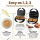 thumbnail image 4 of Máquina eléctrica para churros CucinaPro antiadherente de 6 churros, 4 of 8