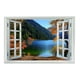 thumbnail image 5 of Ventana 3D Vista del paisaje Pegatinas de pared Vinilo Arte Mural Decal Home Room Decor D, 5 of 5