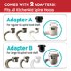 thumbnail image 4 of Dough Hook Shield KNEADACE para batidora KitchenAid con adaptadores, 4 of 7