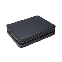 Magideal - Estuche De Almacenamiento De Joyas, Cofre De Joyas Con Forro Flocado, Cajas De Exhibición Para Anillos, Aretes, Caja De Colección De Joyas Para Viajes