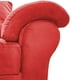 thumbnail image 4 of Sofá Ezeiza + 1 Pouf Felpa Rojo, 4 of 6