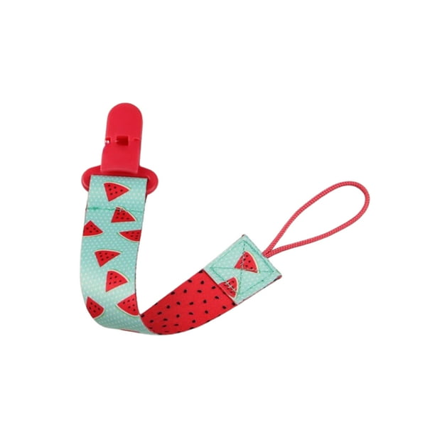Porta Chupete De Cinta Clips De Tela Para Bebe Afirma Tete