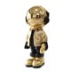 thumbnail image 1 of Escultura Dosker Astronaut Spaceman, poliresina dorada, 35 cm, 1 of 7