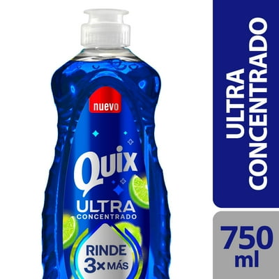 Lavalozas Líquido Ultra Concentrado Botella 750 Ml Quix