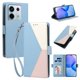 thumbnail image 2 of Funda Cartera con Soporte para Xiaomi Xiaomi Poco X6 5G, Azul Claro, 2 of 6