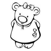 Rienda Libre Graphics - Decomural Cute Koala Nursery Animals Ws-16157