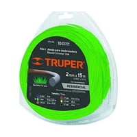 Truper - Nylon Para Orilladora 2.0Mm*15M Redondo