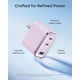 thumbnail image 5 of Cargador Anker B121A 70W 3 Puertos USB-C con Cable Rosa, 5 of 6