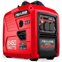 Generador Inversor Poxurio 2450W 120V Con Tanque De Gas De 6L