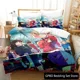 thumbnail image 1 of Anime Lycoris Recoil Bedding Set Duvet Cover Bed Set Quilt Cover Pillowcase Comforter Boys Adult Bedding Set, 1 of 5