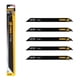thumbnail image 3 of Set 5 Hojas De Sierra Sable Dewalt Dwa41812 - 12 - Bimetal negro, 3 of 4