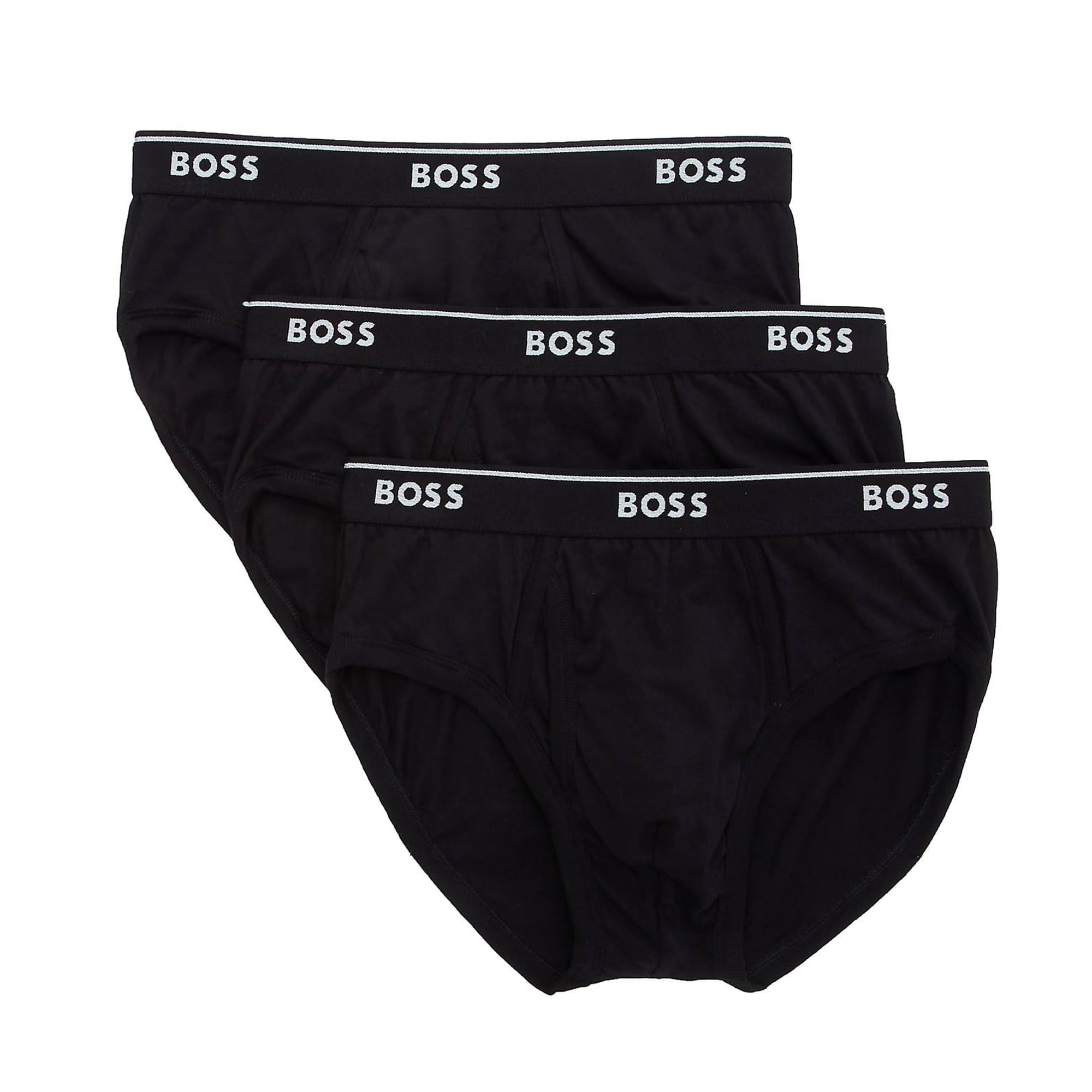 Boxers Boss Tradicional De Algodón Para Hombre Paquete De 3 Talla M Negro