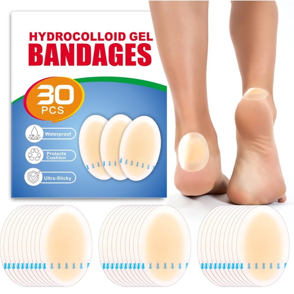 Blíster hidrocoloide JXXAMZ33, 30 unidades, para pies