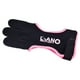 thumbnail image 2 of Guantes De Tiro Con Arco Guante De Cuero Con 3 Dedos Para Arco Compuesto Recurvo Negro Rosa S, 2 of 3