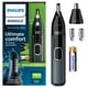 thumbnail image 1 of Recortador de nariz Philips Norelco NT3600/42 para nariz y orejas, negro, 1 of 3