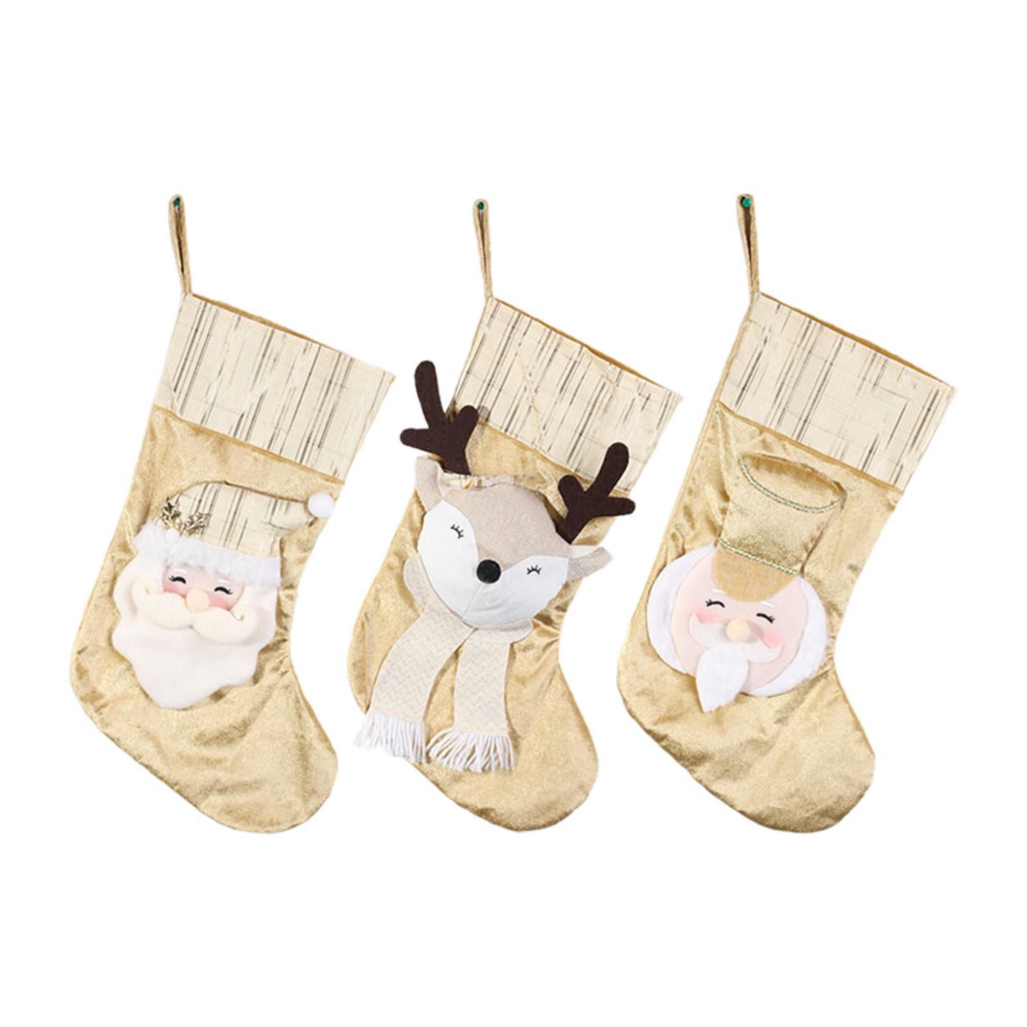 Bota Navideña Dorada, Producto Surtido, 1 Un Holiday Time