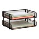 thumbnail image 1 of Bandeja Mind Reader 34 cm de Malla Metálica, Pack de 2, Negro, 1 of 7