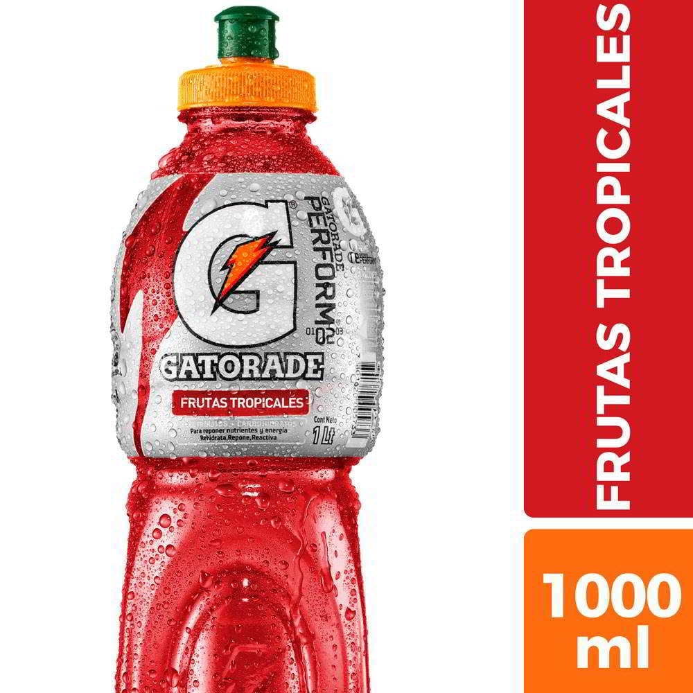 Bebida Isotónica Frutas Tropicales Botella 1 L Gatorade
