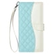 thumbnail image 1 of Funda Tipo Cartera Acolchada para Samsung Galaxy S21 con Bloqueo RFID Ranuras y Correa Verde, 1 of 5