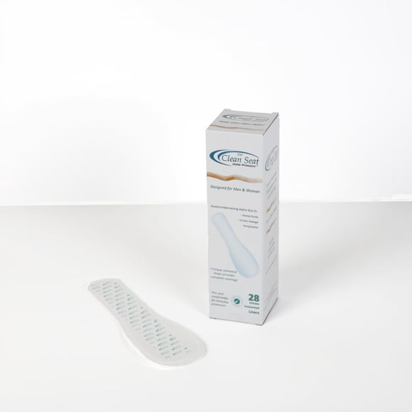 Almohadilla sanitaria The Clean Seat sin perfume, paquete de 28