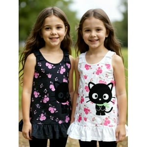 Hello Kitty - Pack 2 Poleras Niña Chococat Multicolor 14