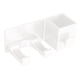 thumbnail image 1 of Soporte Para Secador De Pelo, Estante Para Secador De Pelo De Baño De Aluminio Para Salón De Barbería, Dormitorio, Blanco, 1 of 5