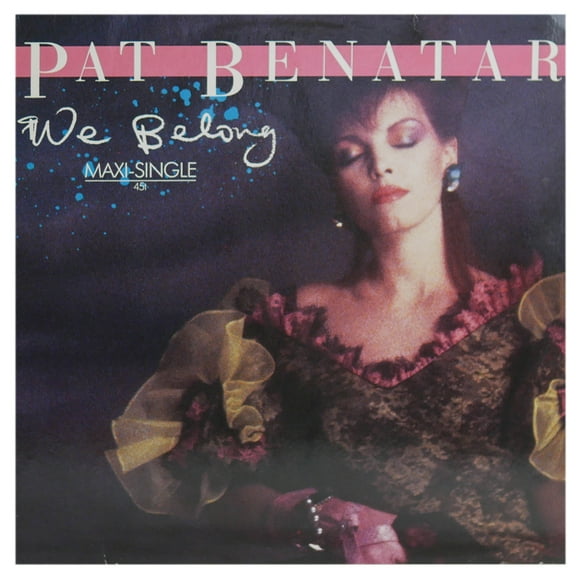 Pat Benatar We Belong We Live For Love (re Mix) 12 Maxi Single Usado