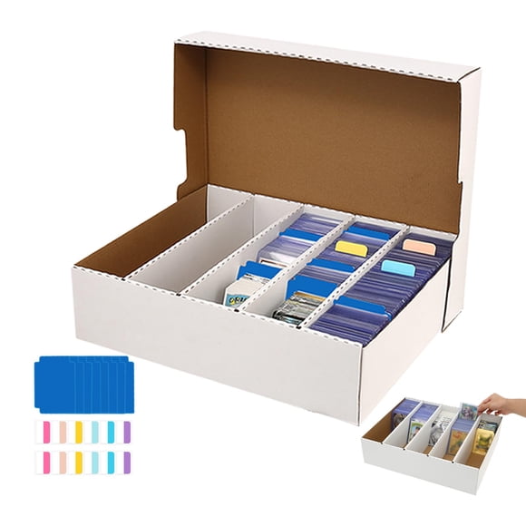 Caja de almacenamiento de tarjetas MZONGZI Collector, 3900 unidades, para tarjetas coleccionables