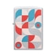 thumbnail image 1 of Encendedor Geometric Design Plateado Zp48712, 1 of 3