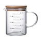 thumbnail image 2 of Jarras Medidoras Transparentes, Vaso Medido Para Estufa, Cocina Fría/caliente, 350ml, 2 of 5