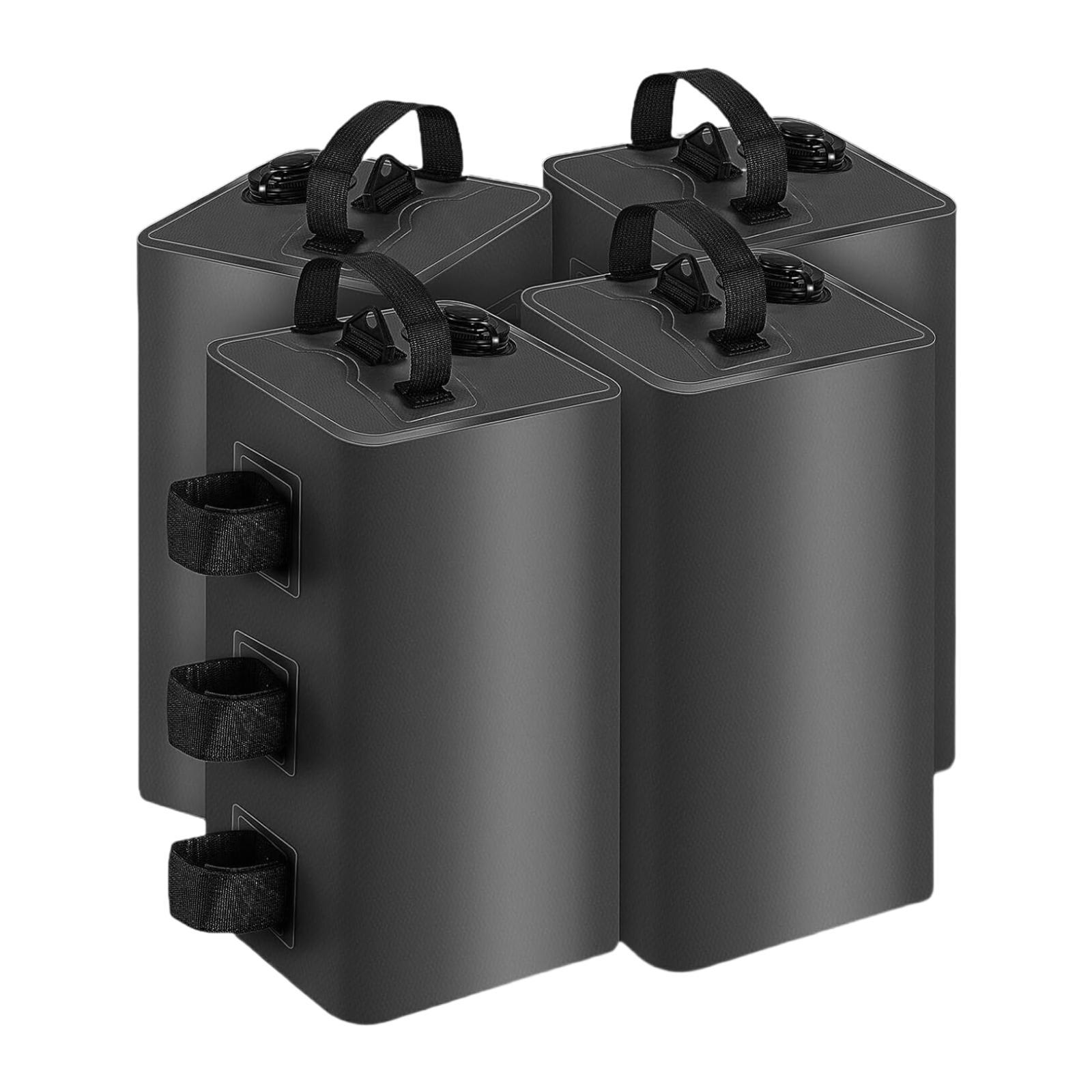 Magideal - Paquete De 4 Bolsas De Peso De Agua, Sacos De Arena, Bolsas De Peso De Dosel Portátiles, Bolsas De Agua De Peso De Tienda De Campaña Para Patio, Jardí 10 Litros