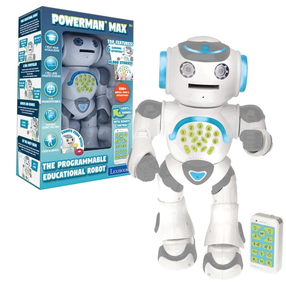 Robot de Juguete LEXiBOOK Powerman Max Control Remoto STEM 4+