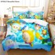 thumbnail image 1 of Eggy Party Bedding Set Pillowcases Kids Bed Linen edEggy Duvet Covers, 1 of 5
