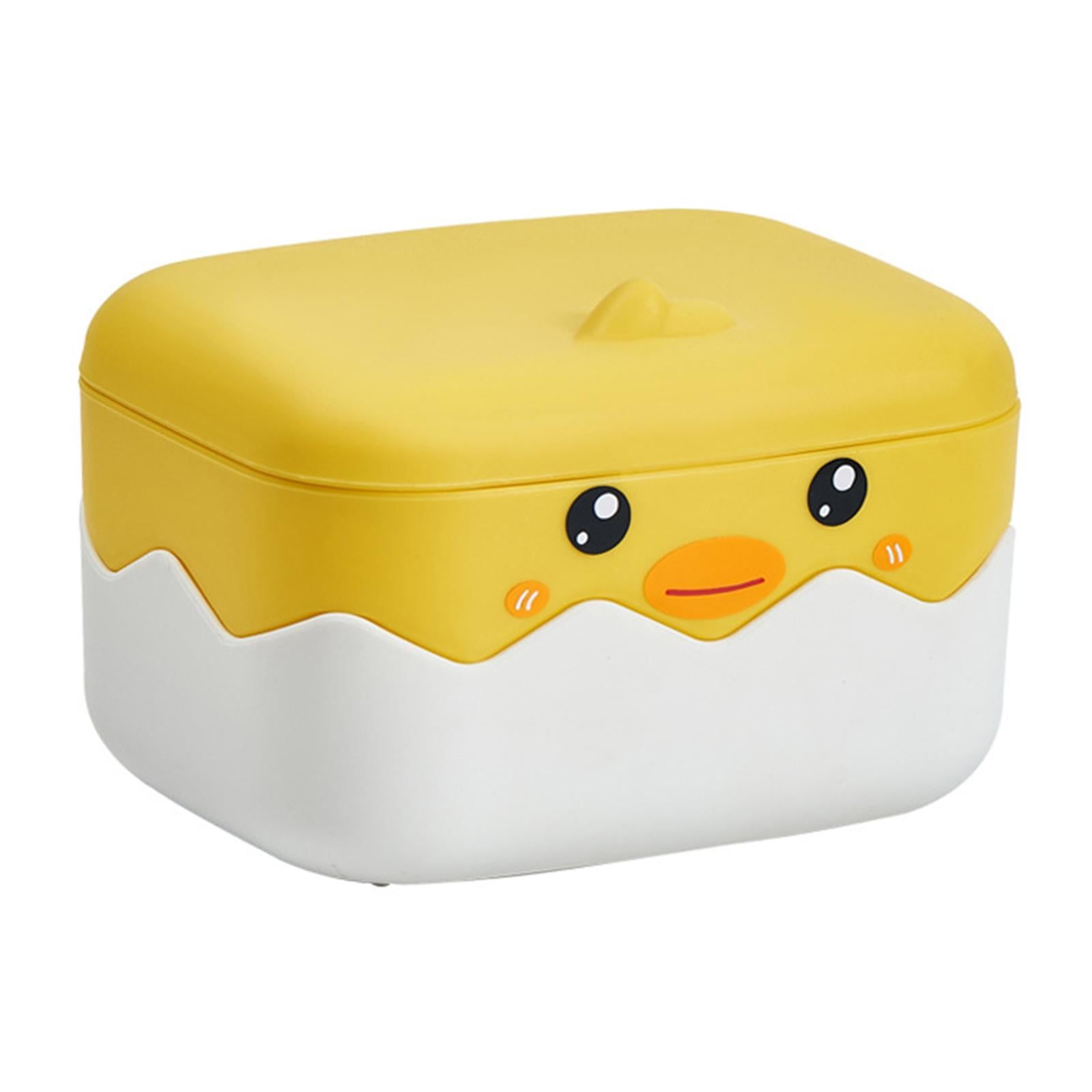 Magideal - Escurridor De Jabonera, Bandeja De Jabón, Contenedor De Jabón Rectangular De Pie, Estuche De Ahorro De Jabón Para Acampar, Viajar, Ducha Al Aire Libre