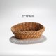 thumbnail image 1 of Xiao Hua Cesta de ratán hecha a mano para almacenar frutas, 1 pieza - 8.27 * 6.3 * 2.36 pulgadas, ideal para exhibir frutas en la encimera de la cocina o como centro de mesa en un comedor rústico., 1 of 3