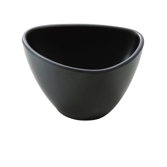 Cuenco Yanco Moderne MO-304BK Triangle de melamina, 240 ml, negro