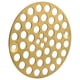 thumbnail image 4 of Juego De Rejilla Y Tapa Para Desagüe De Regadera De 10 Cm Latón Macizo, 4 of 6