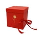 thumbnail image 5 of Caja De Regalo De Flores Vacía, Embalaje De Regalo Para Celebraciones, Aniversario, San Valentín, Rojo, 5 of 5