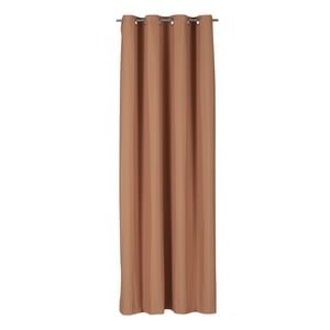 Clems - Cortina Tradicional 100% Blackout Naranjo