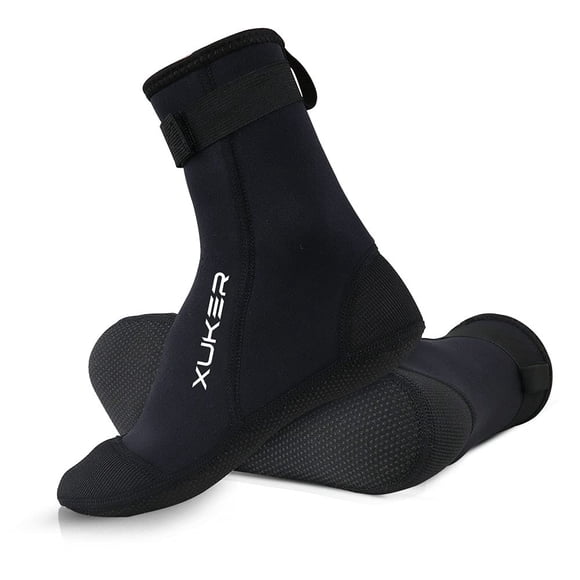 Calcetines de neopreno XUKER de 3 mm para natación, surf, buceo, hombre y mujer